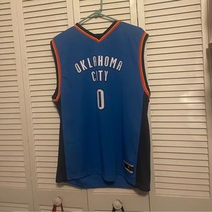 Russel Westbrook thunder jersey